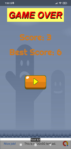 Flappy Witch Screen 2