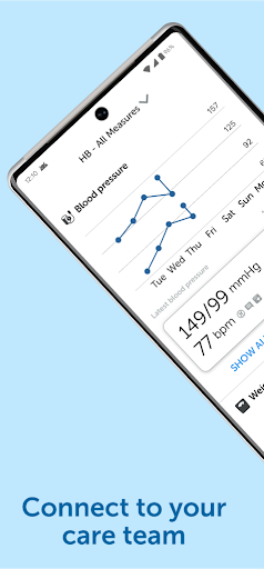 Android application HealthBridge: Connect & Share screenshort