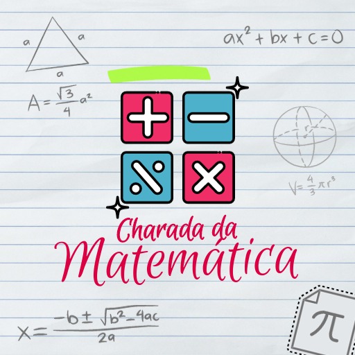 Charadas da Matemática logo