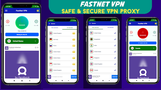 FastNet VPN : Secure VPN Proxy