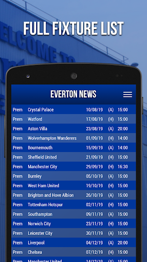 Everton News - Fan App Screen 3