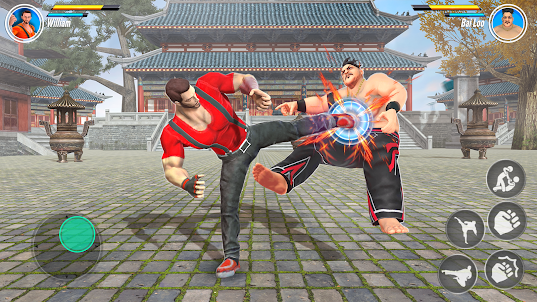 Kungfu Combat Karate Fighting