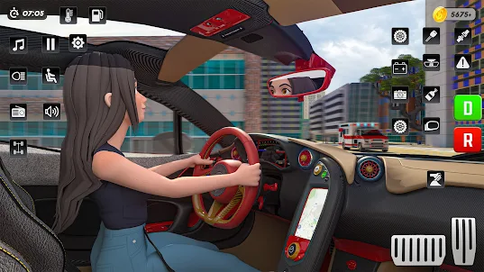 City School Driving Car Games