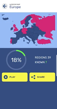 Map Quiz World Geography - Screenshot 4