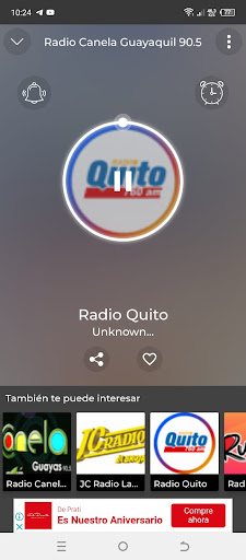 Radio Guayaquil 90.5 Screen 2