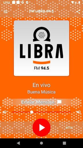 Android application Fm Libra 94.5 screenshort