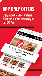 KFC India online ordering app For PC installation
