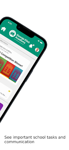 George Eliot Academy App Screen 2