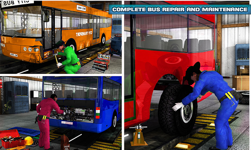 Gas Station Bus Parking Games Screen 3