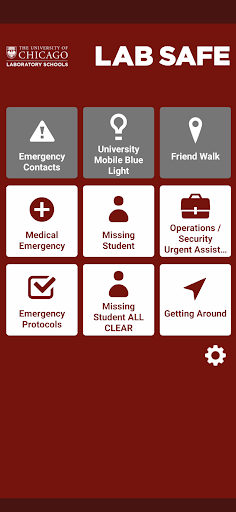 Android application LAB Safe screenshort