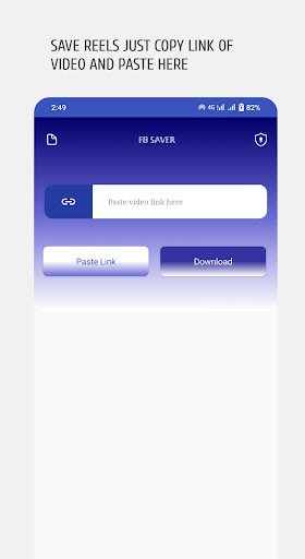 Android application Reels Downloader screenshort