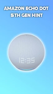 Amazon Echo Dot 5th Gen Hint