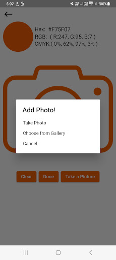 Color Eye Dropper - Live Color Screenshot 4 - AppWisp.com