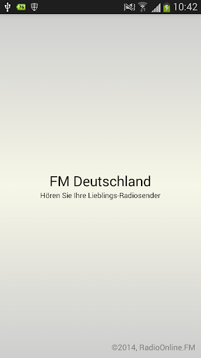 Android application FM Deutschland screenshort