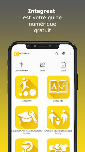 Aperçu de l'application