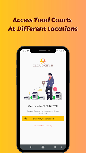 Android application CloudKitch Food@Work screenshort