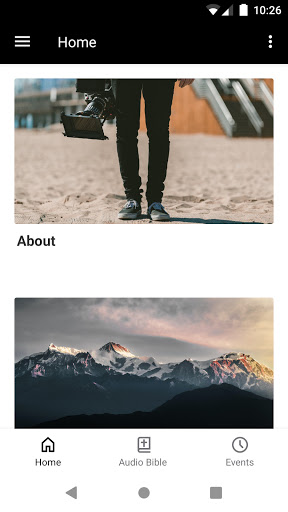 Android application Story Church NZ Christchurch screenshort