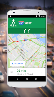 Navigation for Google Maps Go Screenshot