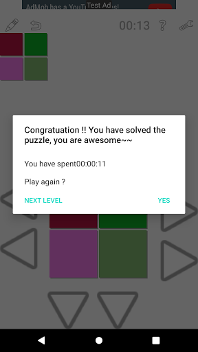 Wrap Puzzle Game Screen 2