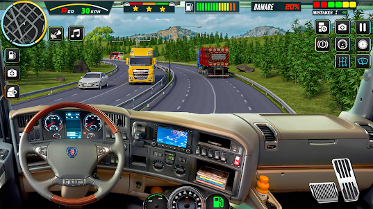 トラックゲーム 3Dトラック運転