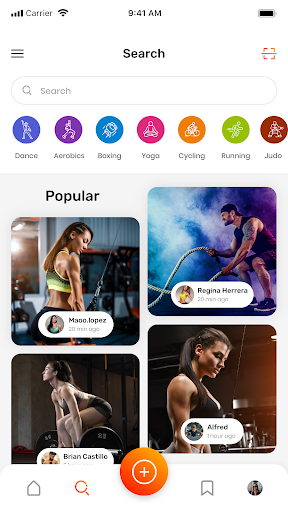 Gymfans Screen 2
