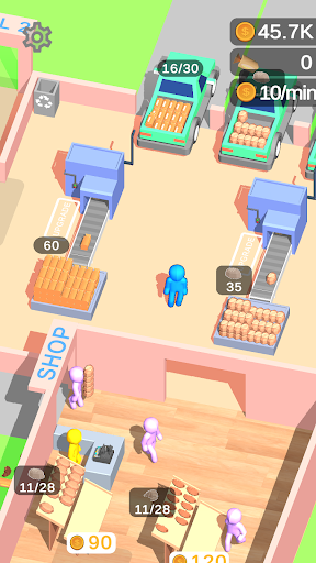 Android application Bread Factory Tycoon screenshort