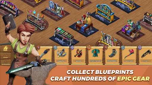 Android application Shop Legends: Tycoon RPG screenshort