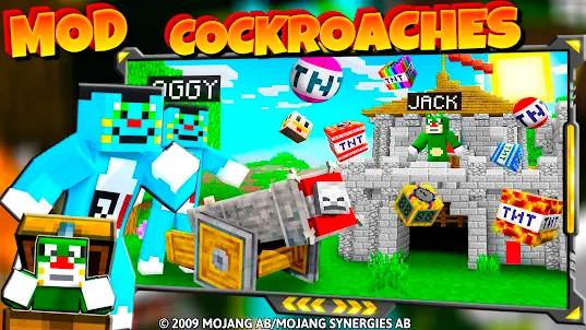 Cockroaches Mods for Minecraft