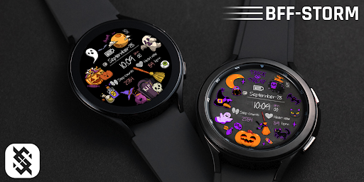 BFF22- Halloween Witches & Cat screenshot 5