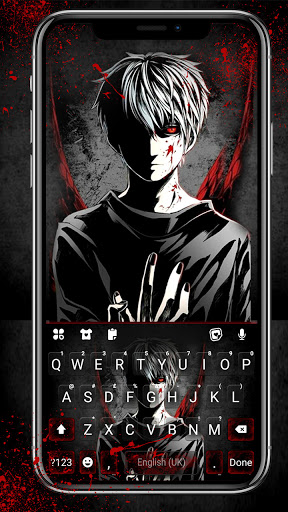 Android application Creepy Killer Keyboard Backgro screenshort