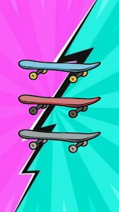 Skateboard Racing Surfers