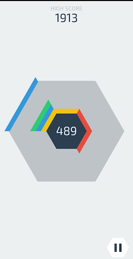 Hextris Screen 3