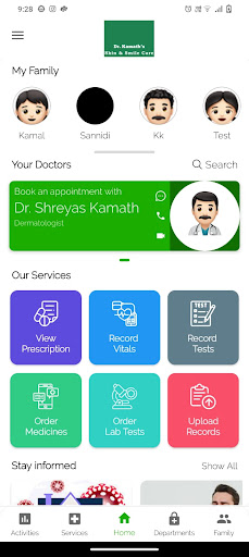 Dr Kamaths Skin & Smile Care Screen 3