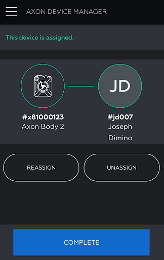 App screenshot
