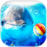 Cute dolphin Keyboard Theme icon
