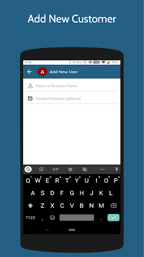 Hisab Kitab App | Apna Khata Screen 2
