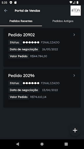 TDA Sales Screen 3