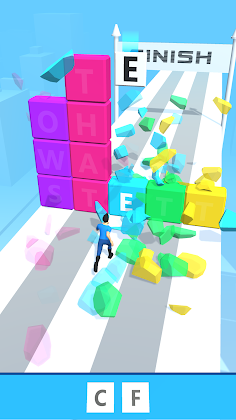 Words Run 3D - Screenshot 1