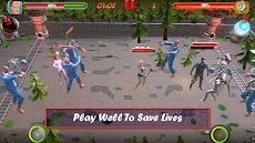 Zombie War vs. Train : AR Gameのおすすめ画像1