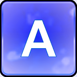 Royal Blue Glitter Keyboard icon