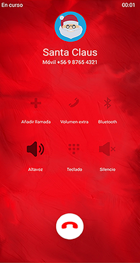 Llamada de Santa Claus