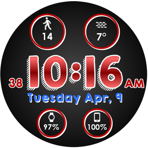 Line Face HD Watch Face  Icon