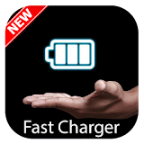 Fast charging battery booster icon