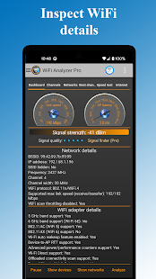 اسکرین شات WiFi Analyzer Pro