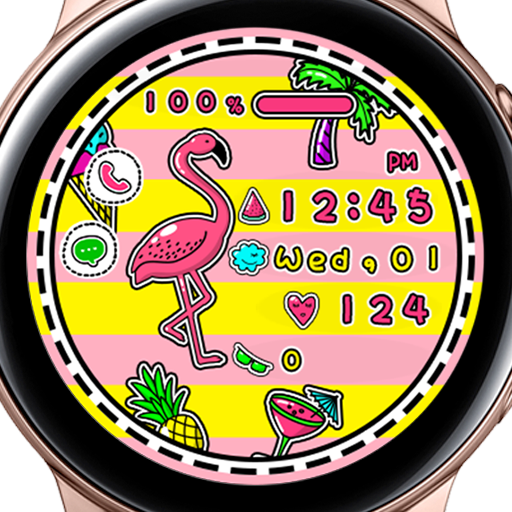 Cartoon Summer Patches_Watchfa logo