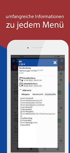 Einhorn - Online Bestellsystem Screen 3