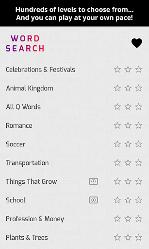 Super Word Search Puzzles Screen 2