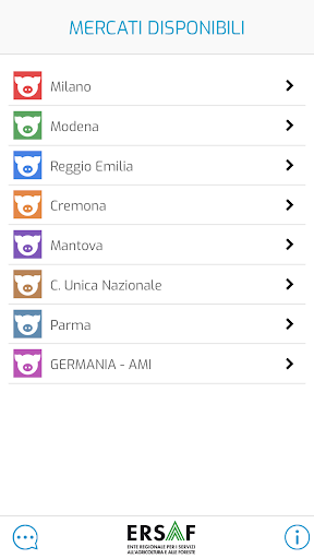 Android application SEM Suini screenshort