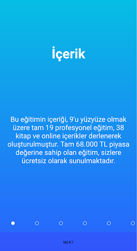 Android application Mentor screenshort