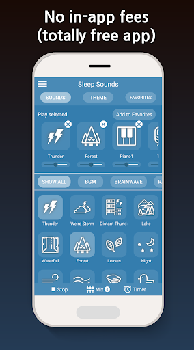 Sleep Sounds - relax melodies Screen 2